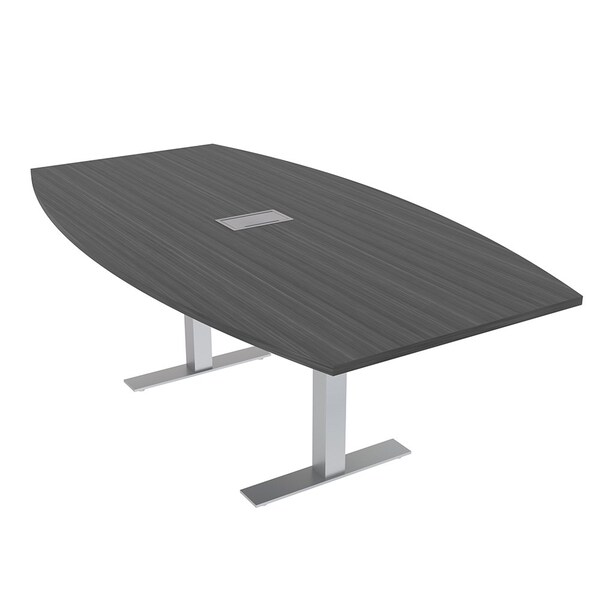 Skutchi Designs 45 in W, 71.5 in L, 29 in H, Engineered Wood Top, Grey HAR-BOT-46x72-T-ELEC-ASIANNIGHT - main